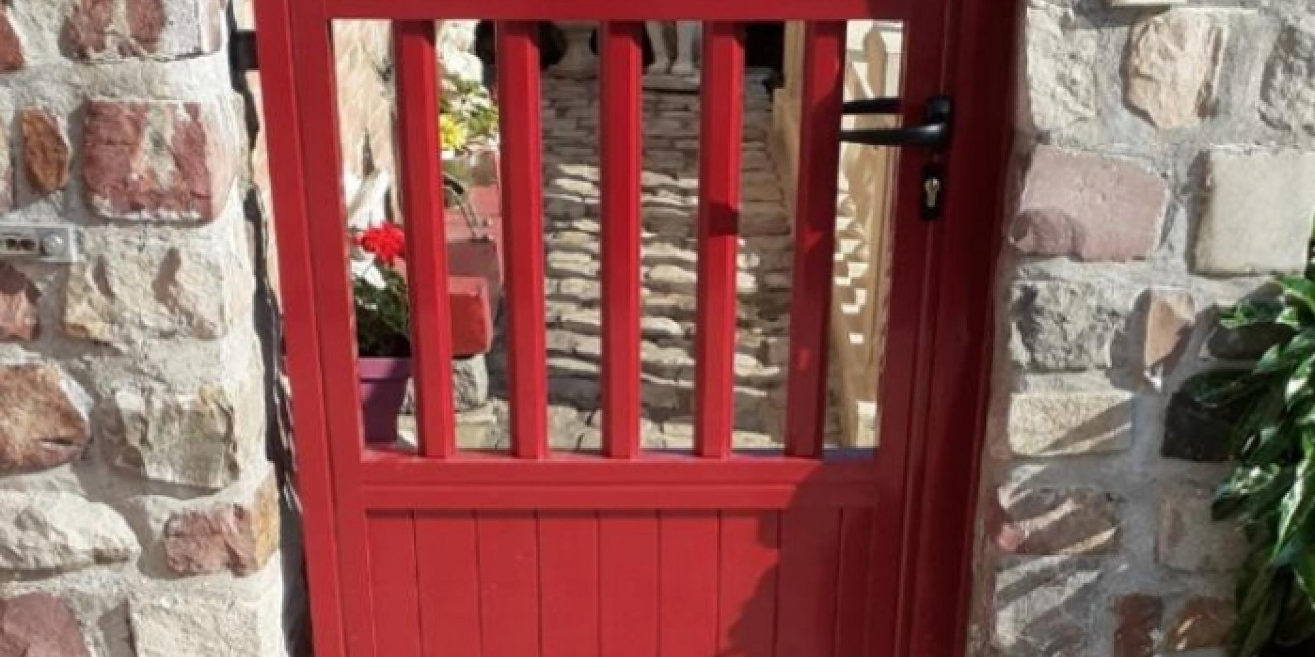 Portillon aluminium
